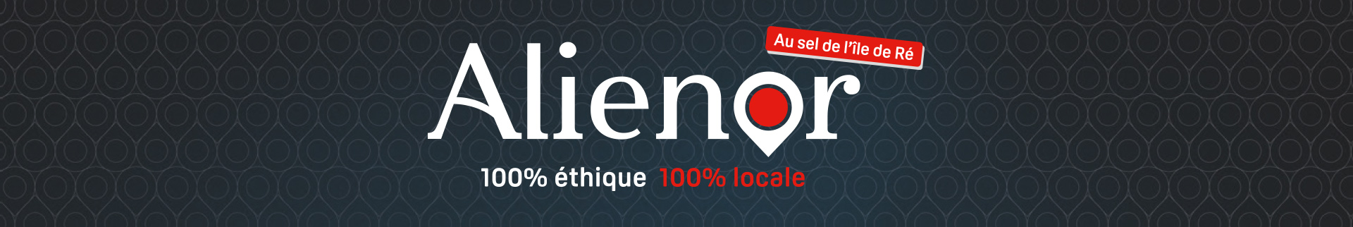Logo Aliénor, 100%étique, 100% locale