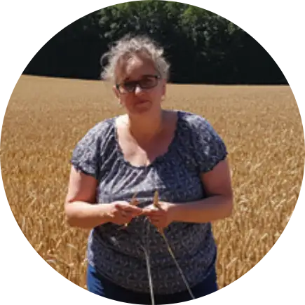 Evelyne, agricultrice Portrait d'Evelyne, agricultrice